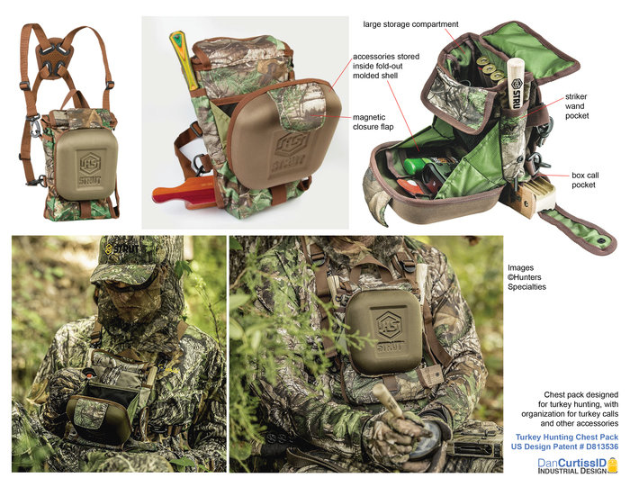 Turkey Hunting Chest Pack by Dan Curtiss at