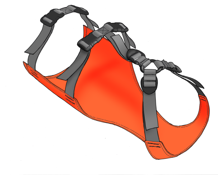 Safety Skid Plate for Hunting Dogs by Dan Curtiss at