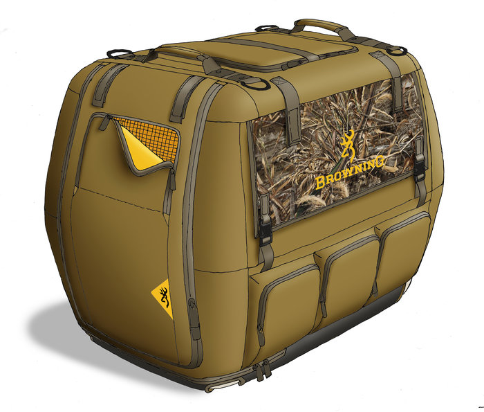 Insulated Cover for Hunting Dog Carrier by Dan Curtiss at