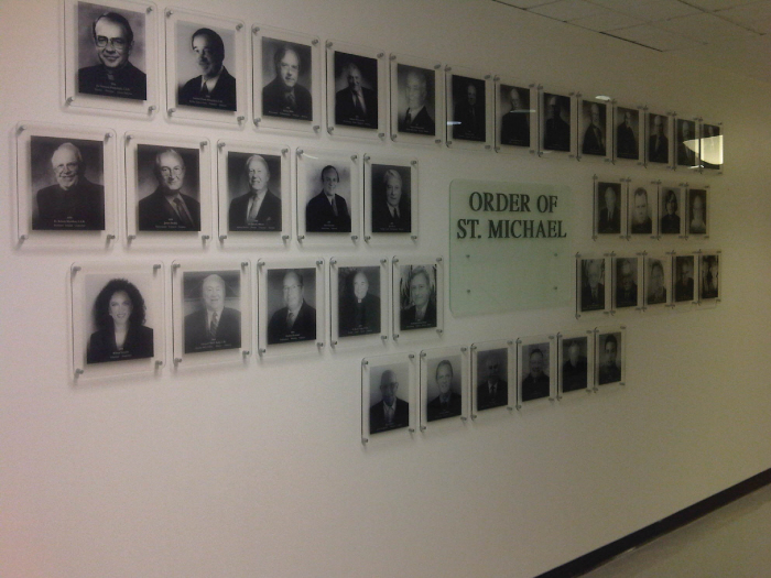 Saint Michael College School Order of St. Michael Wall by Alicia