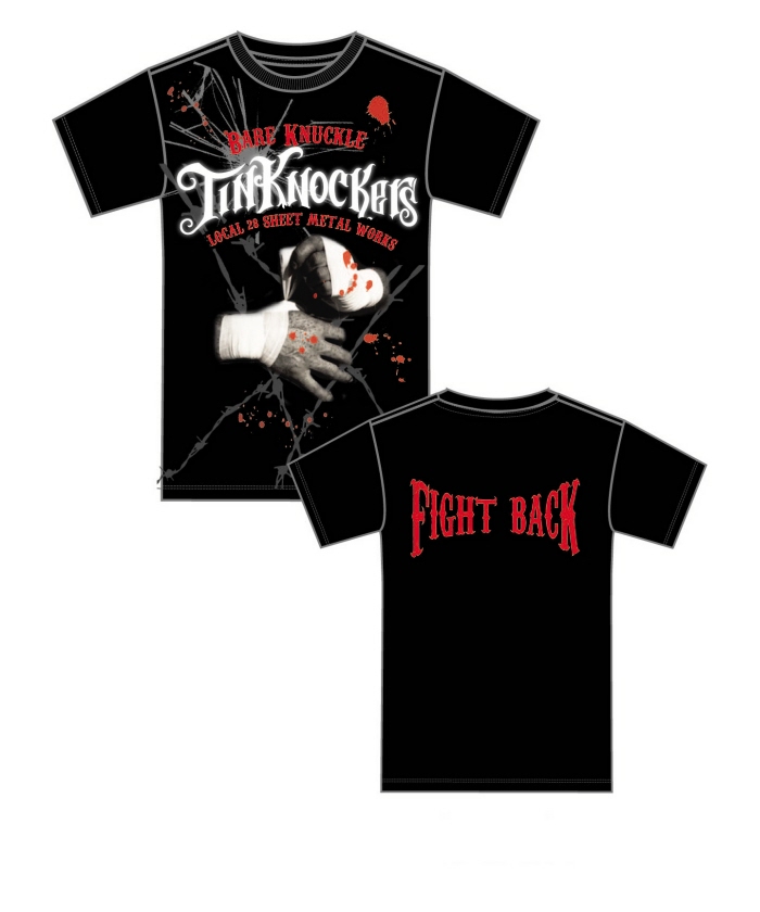 Tin Knocker Local sheet workers union by gary weaver at