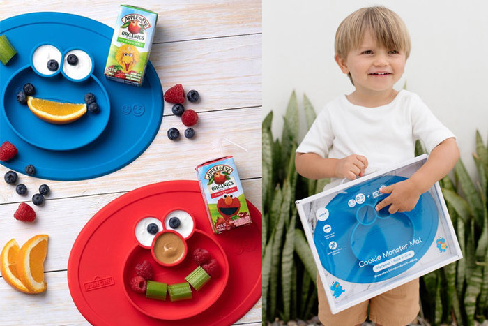 Sesame Street Silicone Feeding Mats for EzPz by Olivia Blechschmidt at ...