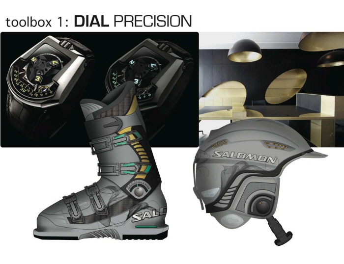 SALOMON Ski Boot and Helmet design by Roland Wimbush at