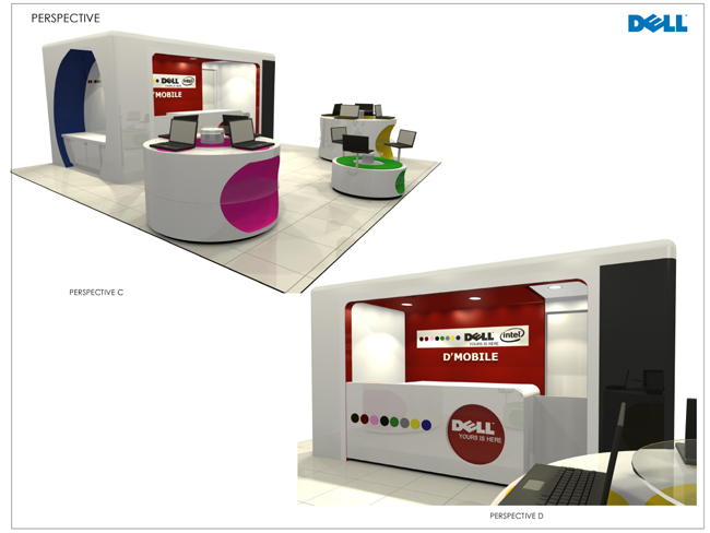 Dell Kiosk Proposal by Sunny Ooi at Coroflot.com