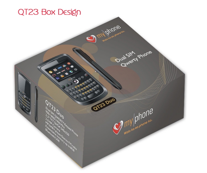 Phone Box Design by Derrick Jay Roxas at