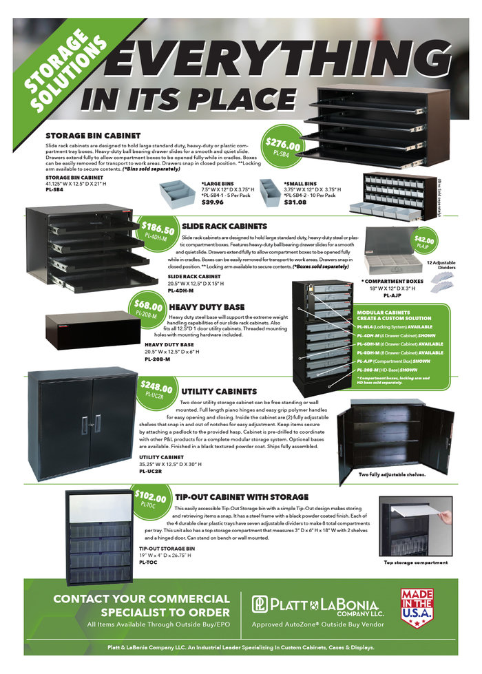 Full Page Ad For AUTOZONE Vendor Guide by Justus Johnson at