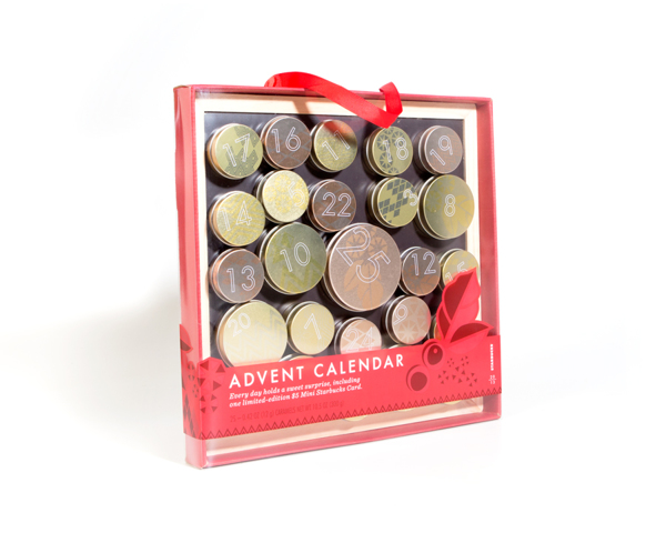 Starbucks Advent Calendar by Liz Fitzwater at Coroflot com