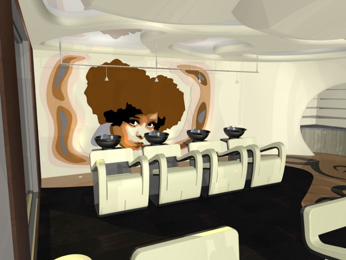 Body art salon (Diplomafinal project) by Patrik Krchnak at