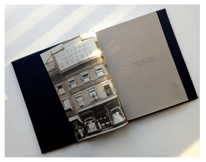 C.O. BIGELOW HISTORY BOOK by AMANDA LAWRENCE at