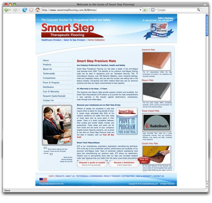 Smart Step Therapeutic Flooring B2b By Karen Black At Coroflot Com