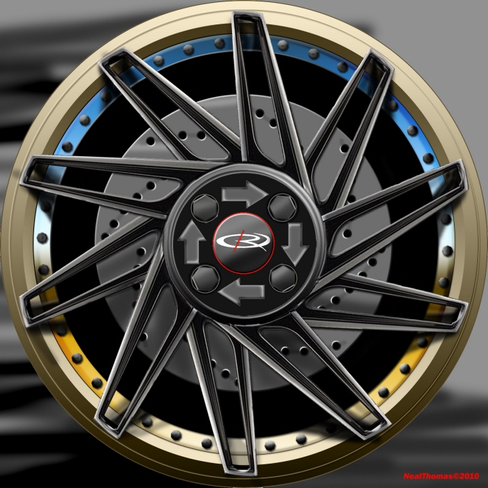 Rota Alloy Wheel Design by Neal Thomas at