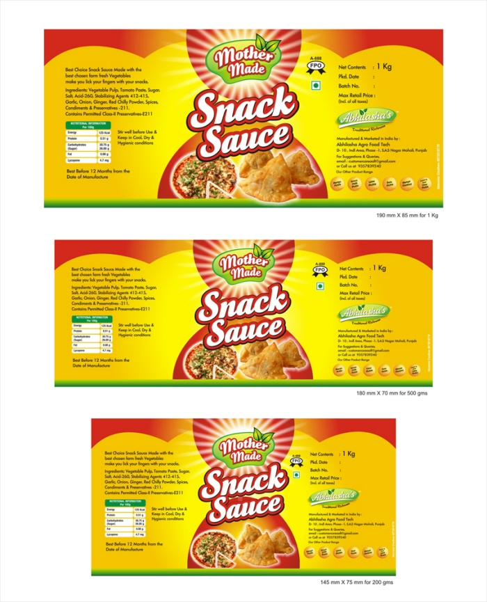 Packaging Design - Grocery & Daily Need products by Karan Kumar at