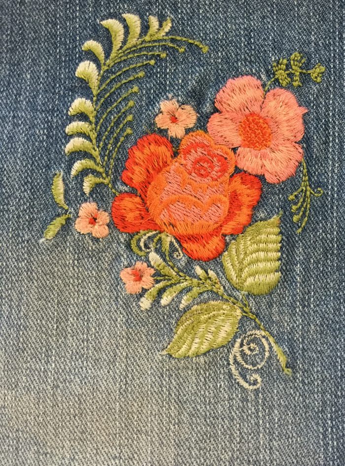 Original Embroidery Artwork by Mindy Davis at