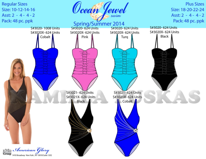 Swimwear Design by Kamilla Puskas at