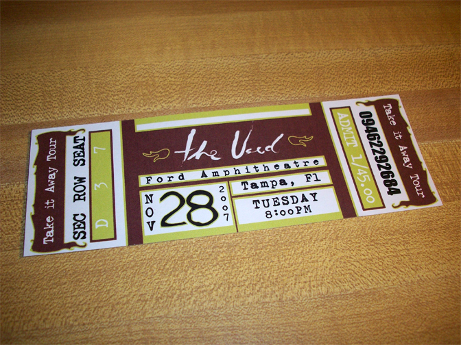 ticket design by daniel fogel at coroflot com
