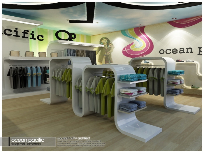 Interior - Ocean Pacific Store - Concept by yudho patrianto at Coroflot.com