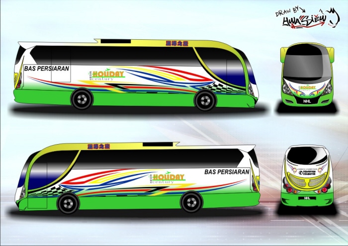 Bus Body Graphic by HWA _SIEW at Coroflot.com
