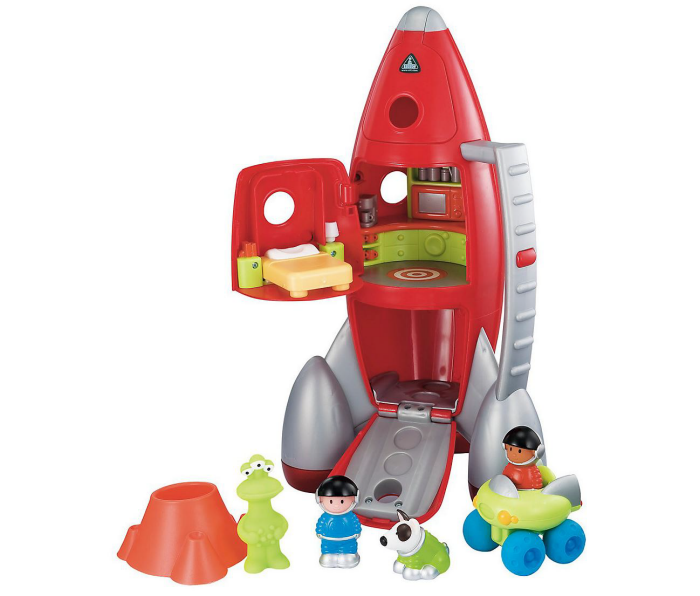 ロケット おもちゃ 模型 Happyland Lift Off Rocket happyland lights and sounds lift off rocket - Happyland