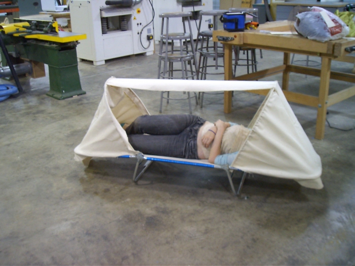 Portable Shelter for the Homeless by Charles Heydinger at
