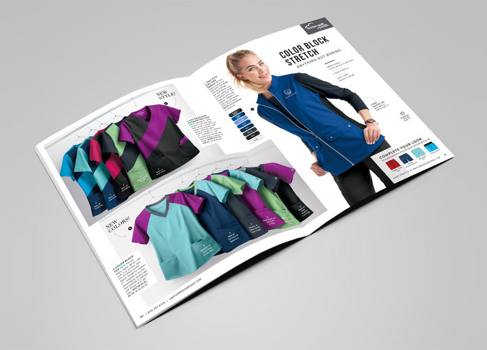 Uniform Advantage Catalog Design by Valerie Heist at