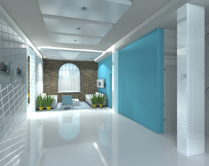OFFICE - interior design by Hanna Klimczyk at Coroflot.com
