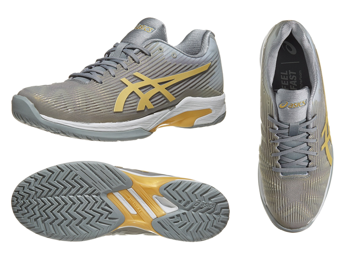ASICS exclusive metallic packs for Tennis Warehouse by Jen Daigneault