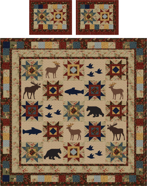novelty quilts by AMANDA VON RUMOHR at