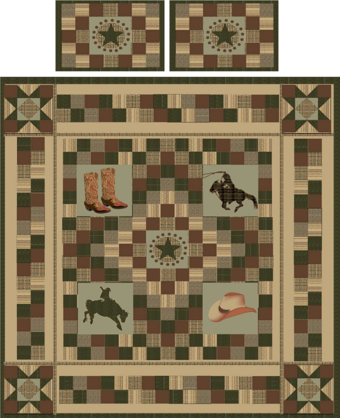 novelty quilts by AMANDA VON RUMOHR at