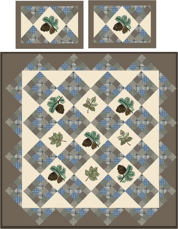 novelty quilts by AMANDA VON RUMOHR at