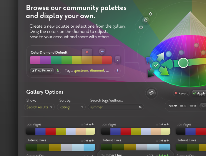 ColoRotate Web Application by Ovidiu Ancuta at Coroflot.com
