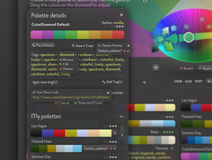ColoRotate Web Application by Ovidiu Ancuta at Coroflot.com