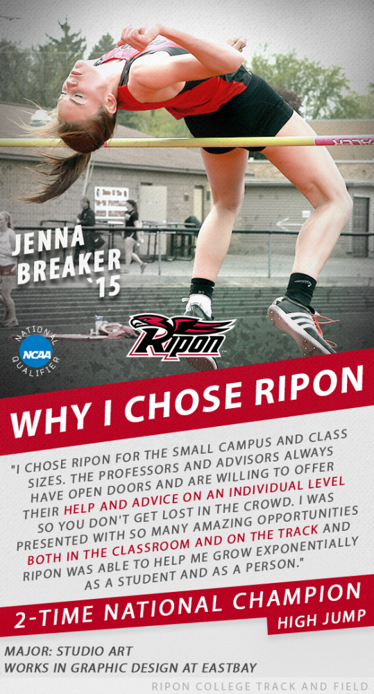 Ripon Track and Field Portfolio by Bob Wood at