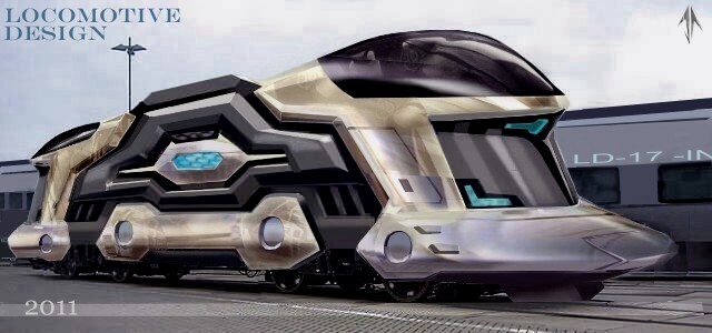 locomotive design 2 by goila cristian at Coroflot.com