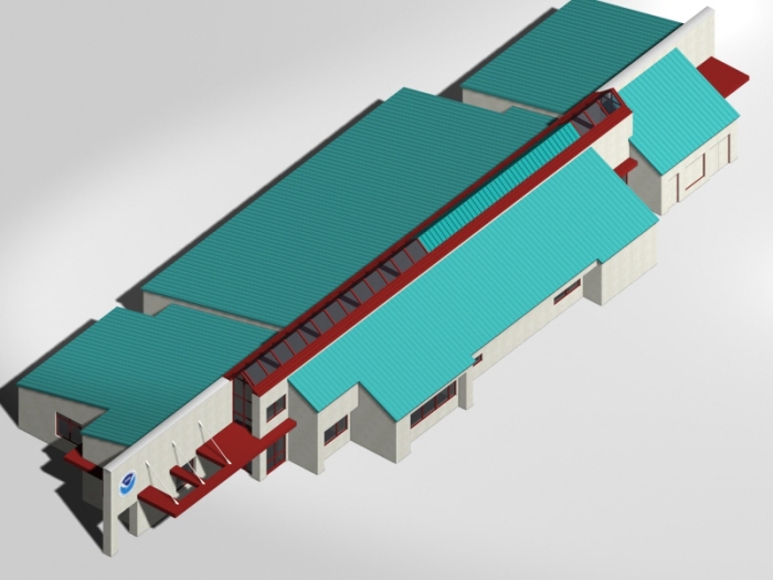 NOAA Weather Station Sterling VA by Randall O. Carey, AIA at