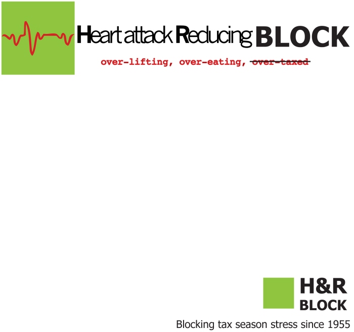 H and R Block Ads by Allison Salzman at