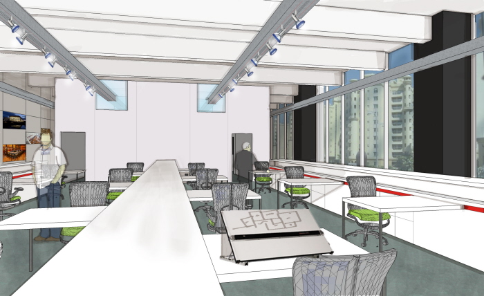 Studio Project: Corporate Office Design by Andrea Akin at Coroflot.com