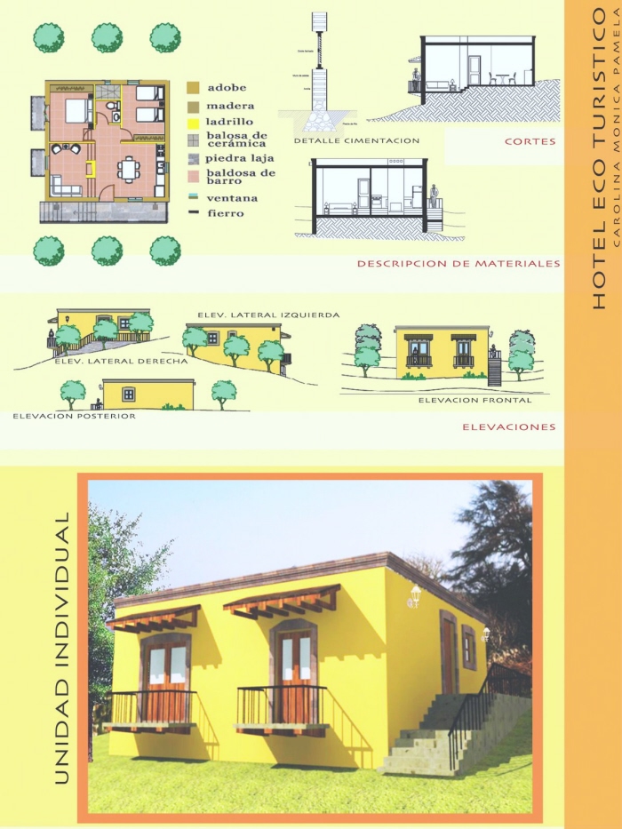 Hotel ecoturistico by Carolina Sanchez at Coroflot.com