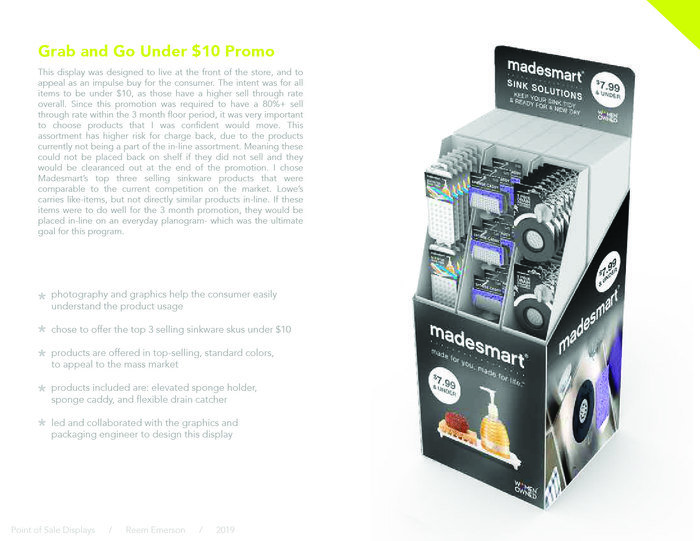 POP Design for Lowe's Hardware by Reem Emerson at