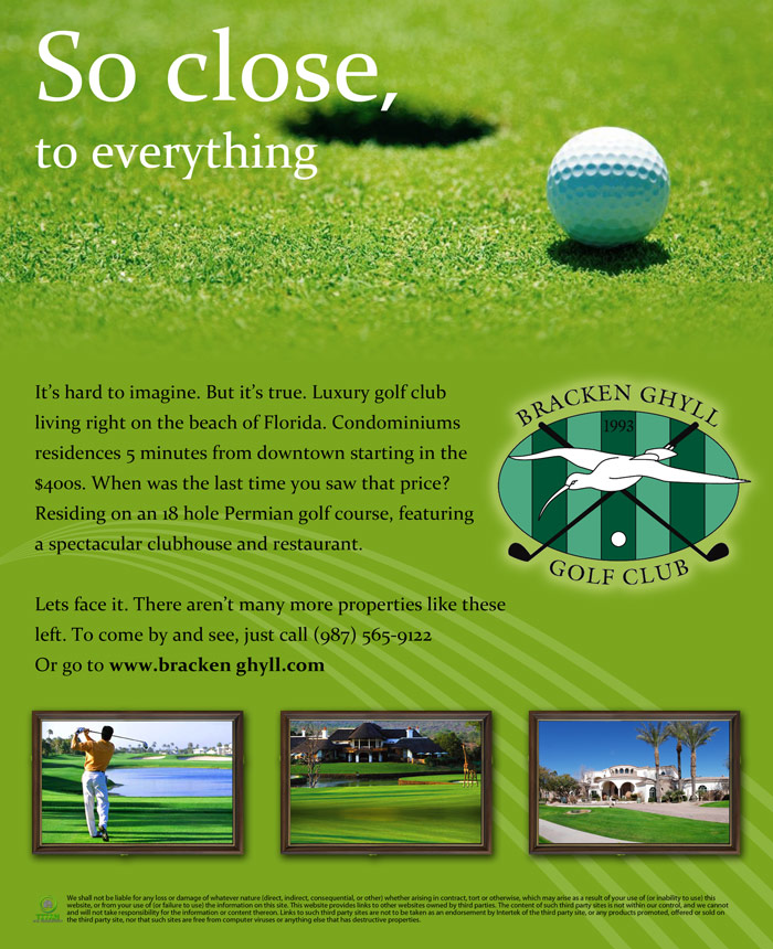 Magazine advertising by Shawn Rodgers at