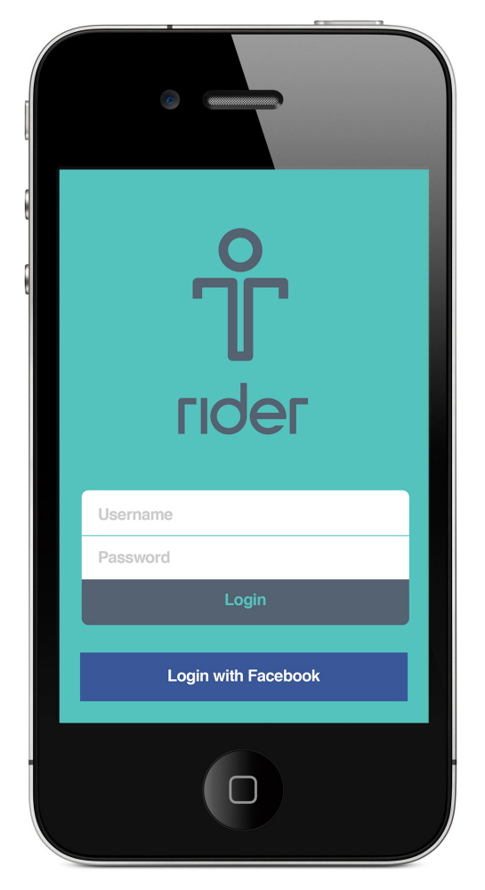 Rider App by Silas Reeves at Coroflot.com