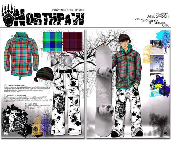 Screen printing, graphic design by April Davidson at