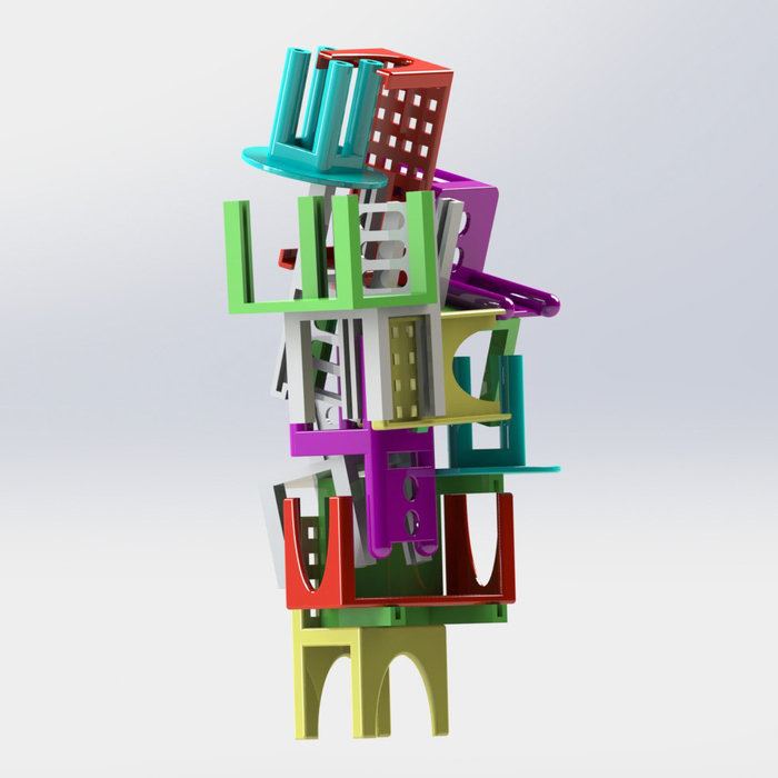 Table and Chairs by Nathan Tommer at