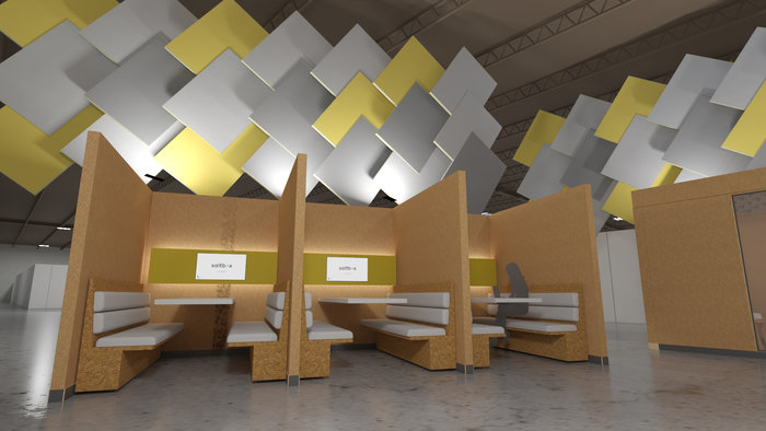 Saltbox modular build out by nate nelson at Coroflot.com