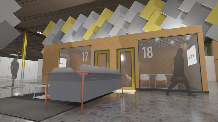 Saltbox modular build out by nate nelson at Coroflot.com