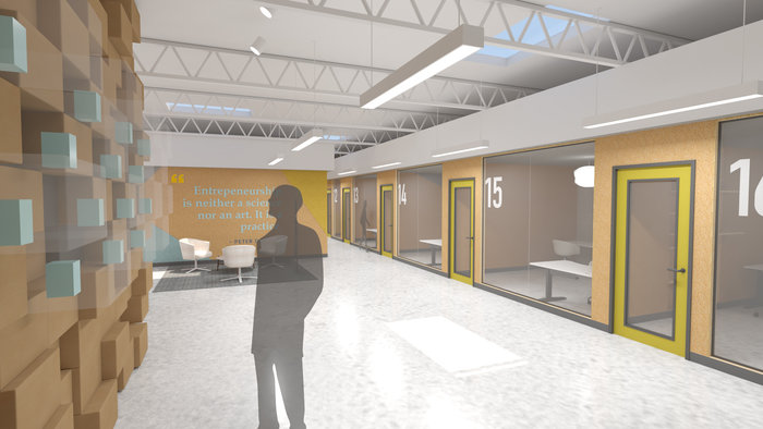 Saltbox modular build out by nate nelson at Coroflot.com