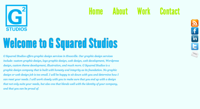 G Squared Studios by James George at Coroflot.com