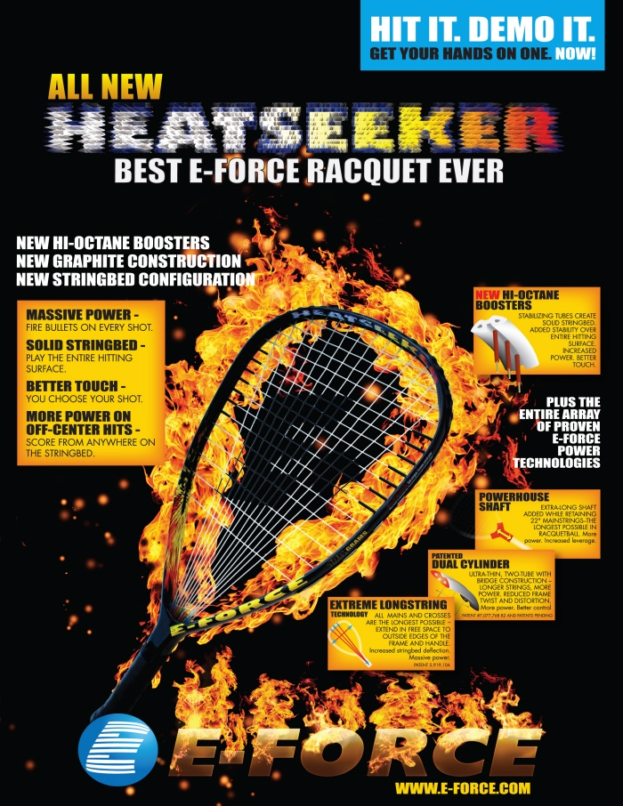 EForce Racquetball by Justine Lambert at