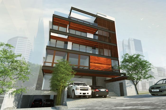 FIVE STOREY MIXED USE BUILDING by Greg Ibarrientos at Coroflot.com