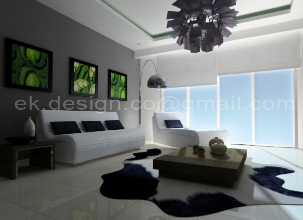Condominium-Living Area by EK Design at Coroflot.com