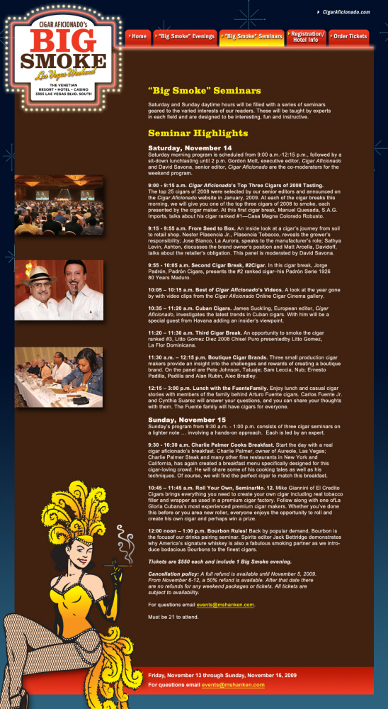 Big Smoke Las Vegas 2009 by Jackelyn Navarro at Coroflot.com